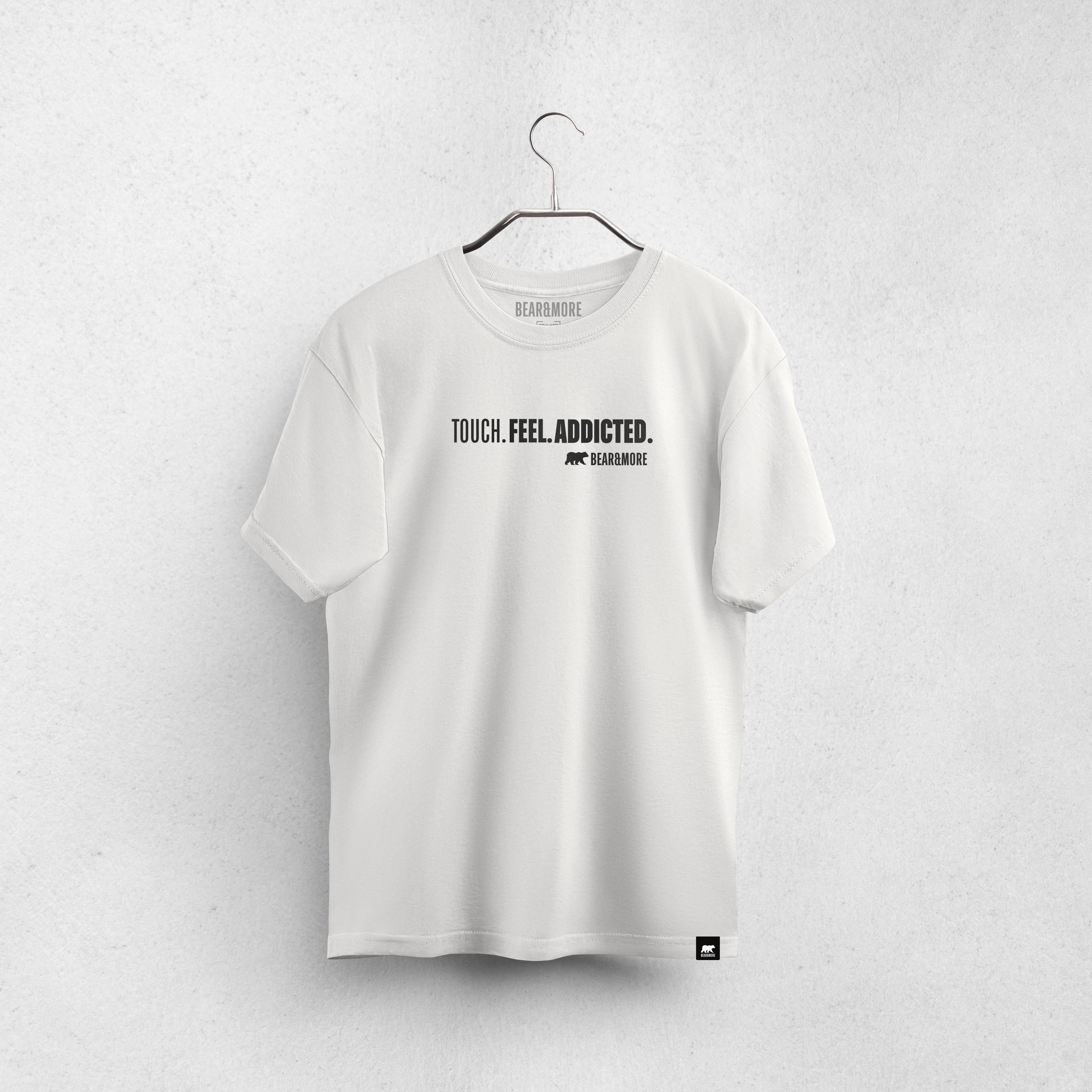 Touch. Feel. Addicted. Expression T-Shirt